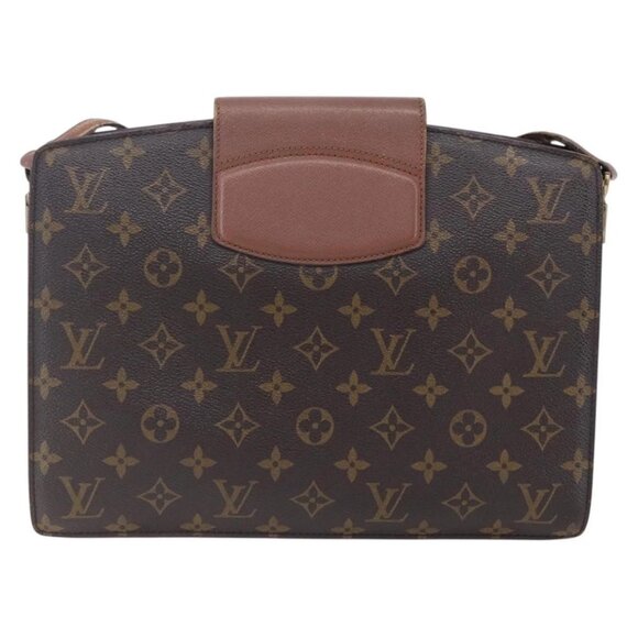 Louis Vuitton M51375 Monogram Canvas Courcelles Shoulder  LOUIS VUITTON Monogram Kurcell Shoulder Bag M51375 LV Auth 153894